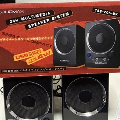 SOLIDMAX 2chマルチメディアスピーカーシステムの画像