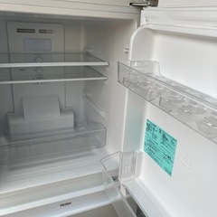 ハイアール Haier 2024年製 ノンフロン冷凍冷蔵庫 JR-NF121B 121Lの画像