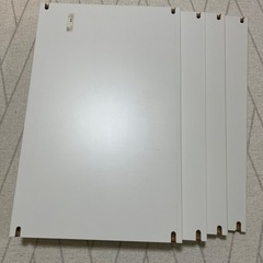 IKEAホワイトボード棚板４枚の画像