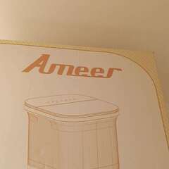 足湯器 足湯 フットバス 温度調節・保温機能 タイマー機能 機器減菌機能 足部シャワー機能 24個の電動もみ玉 4つのモード 新品の画像