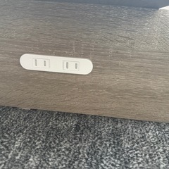 ベッドフレーム グレー ダブルの画像