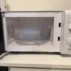 【申込者多数につき受付終了】ヤマゼン YAMAZEN 電子レンジ ターンテーブルタイプ 横開き 17L ホワイト 50Hz（東日本地域専用） YRB-177（W）5の画像