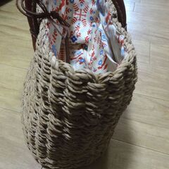 ein shopの籠トートバッグ　カゴバッグの画像