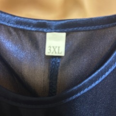 決まりました❣️シルク風 ネグリジェ ワンピース 3XL 大きめ ゆったりの画像