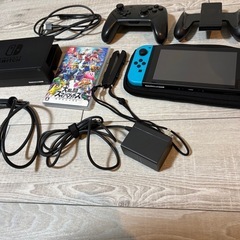 Nintendo Switch ＋大乱闘スマッシュブラザーズ＋プロコントローラーの画像