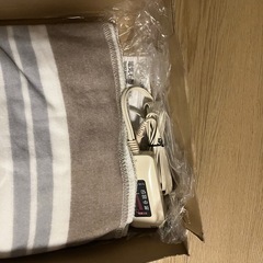 電気掛敷毛布の画像