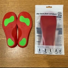 子供用　インソール　偏平足・内外反足・Ｏ脚・Ｘ脚　Sサイズの画像