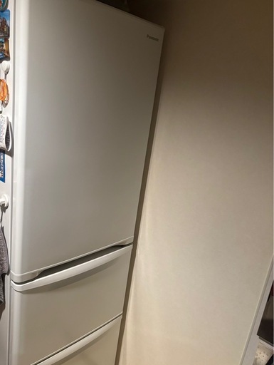 冷蔵庫【Panasonic 2021年製NR-C372N-W】