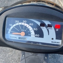 激安！スズキ　レッツ2 ブラック　中古車の画像