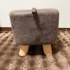 くつろぎスツール　犬の画像