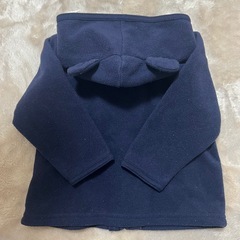 オールドネイビー　くま耳パーカー　アウター　フリース　12〜18Mの画像