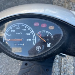 激安！ヤマハ　JOG SA36 シルバー　中古車の画像