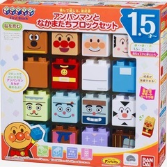 アンパンマン　はじめてのブロックワゴンの画像