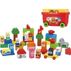 アンパンマン　はじめてのブロックワゴンの画像