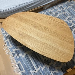 無垢材　コーヒーテーブルの画像