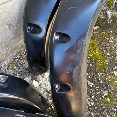 ジムニー  ja22 ワイドタイヤ オーバーフェンダーなどの画像