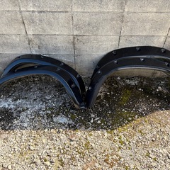 ジムニー  ja22 ワイドタイヤ オーバーフェンダーなどの画像