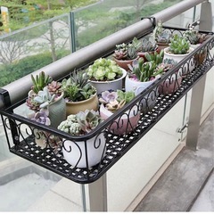 手すり フラワーラックの画像