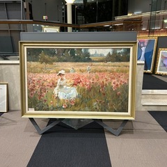 大型絵画　花畑（仮）　の画像