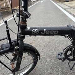 Jeep 折り畳み自転車の画像