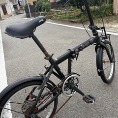 Jeep 折り畳み自転車の画像