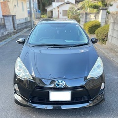 トヨタ　アクアSグレード‼️平成24年‼️車検2年付き‼️コミコミの画像
