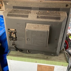 【ブラウン管テレビ　ジャンク】東芝　16P10の画像