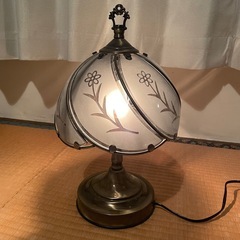 若杉製作所 アンティーク テーブルランプ の画像