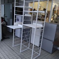 2024年4月5日製造　極上美品　定価2万円　ニトリ　キッチンラック　棚　メタルラック　冷蔵庫　電子レンジ　炊飯器　オーブンレンジ　電気ポット　の画像