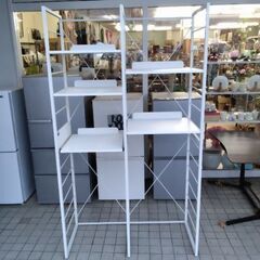 2024年4月5日製造　極上美品　定価2万円　ニトリ　キッチンラック　棚　メタルラック　冷蔵庫　電子レンジ　炊飯器　オーブンレンジ　電気ポット　の画像