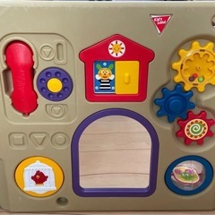 日本育児　ミュージックキッズランドベビーサークルの画像