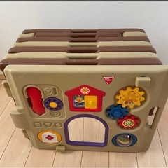 日本育児　ミュージックキッズランドベビーサークルの画像