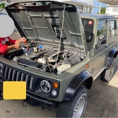 ジムニー  ja22 ワイドタイヤ オーバーフェンダーなどの画像