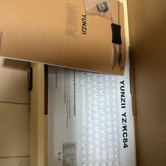 YUNZII KC84S Milk Honey 84 Keysの画像