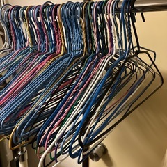 120本レディース　ワイヤーハンガー　中古の画像