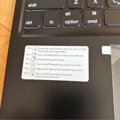 iPad pro用12.9インチ キーボード日本語配列カバー 回転の画像