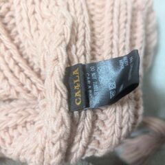 【2点セット】Leeのニット帽子&CA4LAニット帽子の画像