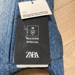 ZARAデニムショートブーツ　新品の画像