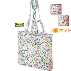 IKEA エコバッグ二つSet【未使用】の画像