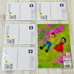 ハイジのポストカードとファイルの画像