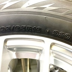 深溝★195/65R16　ブリザック　VRX2　ロッキー　ライズ　16×6J　4H100　+50　安心のエアー調整＆バランス調整済み　即装着可能の画像