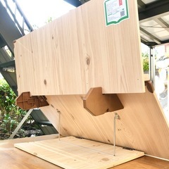 綺麗 Wiz 卓上イーゼル　書見台 2段 筆記台 右利き 左利き ブックスタンド ストッパー 角度調節 筆記兼用 ☆配送応相談☆の画像