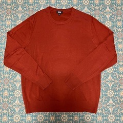 （men's3点）STYLE BENETTON ベスト、UNIQLO コットンカシミヤVネックセーター（長袖）、UNIQLO エクストラファインメリノクルーネックセーター（長袖） 　の画像