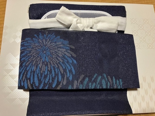 新品未使用!夏用お太鼓作り帯