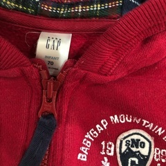 ベビーパーカー　70cmの画像