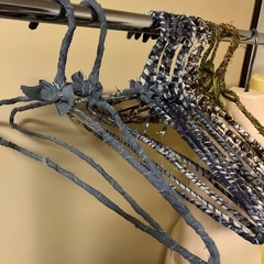 ハンドメイド　ハンガー　14本　　の画像