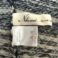 Niko and...　ノルディック柄ニットの画像