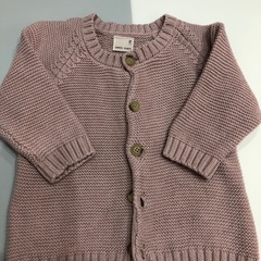 petit main＆OLD NAVY  ワンピース＆カーディガンset  70cmの画像