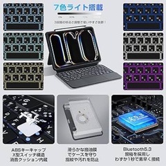 【✨新品✨】iPad Air4/Air5/Air6 対応　キーボード マジックキーボードの画像
