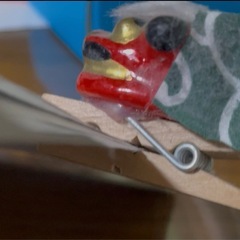 紙をとめるのに便利！獅子舞紙クリップの画像